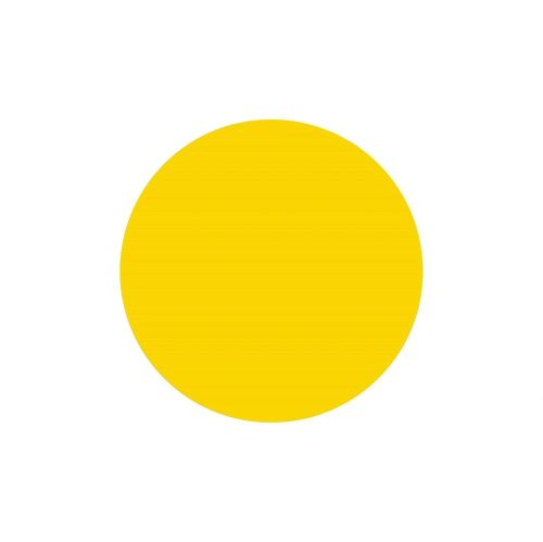 GEToolbox® PONT Alakú Flexibilis padlójelölés 100 mm TRAFFIC SÁRGA RAL1023