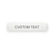 GEToolbox®  I  Forma Text Personalizat ALB