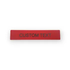 GEToolbox®  I Forma Text Personalizat ROSU