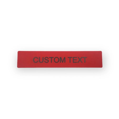 GEToolbox®  I Forma Text Personalizat ROSU
