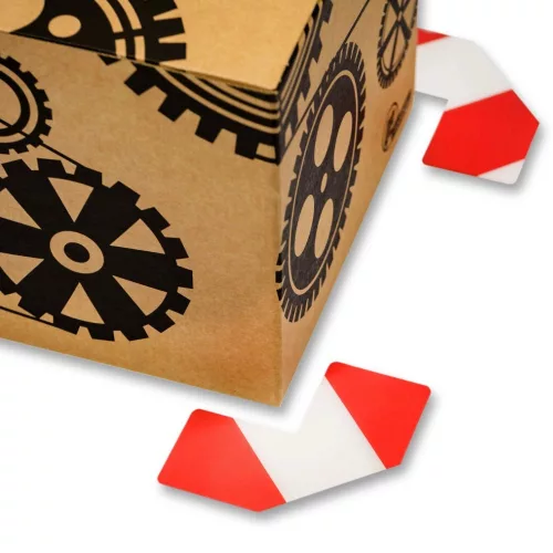 GEToolbox® L Formă Masiv 75 mm GALBEN-NEGRU