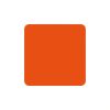 GEToolbox® Cadran Formă Masiv 75 mm ORANGE