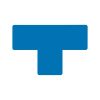 GEToolbox® T Forma Flexibil 75 mm ALBASTRU
