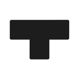 GEToolbox® T Forma Flexibil 100 mm NEGRU