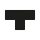 GEToolbox® T Formă Masiv 75 mm NEGRU