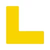 GEToolbox® Hosszú L Alakú Flexibilis padlójelölés 50 mm TRAFFIC SÁRGA RAL1023