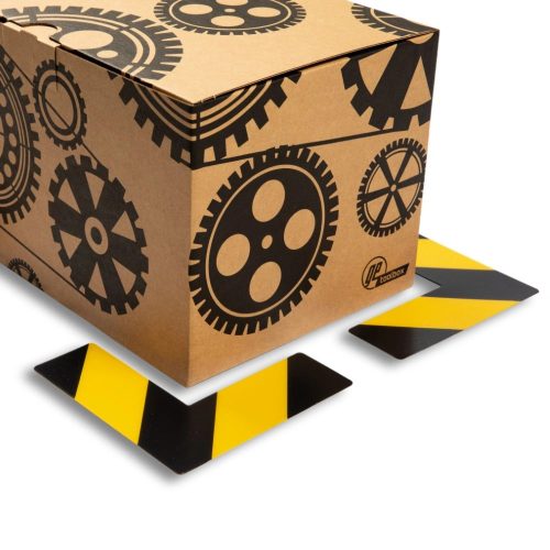 GEToolbox® L Formă Lungă Masiv 75 mm ALB-ROSU