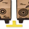 GEToolbox® Hosszú T Alakú Flexibilis padlójelölés 75 mm TRAFFIC SÁRGA RAL1023