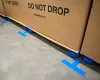GEToolbox® Hosszú T Alakú Flexibilis padlójelölés 75 mm TRAFFIC SÁRGA RAL1023