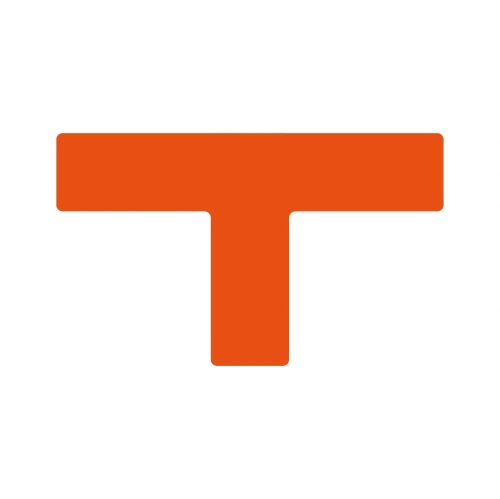 GEToolbox® T Formă Lungă Masiv 50mm ORANGE