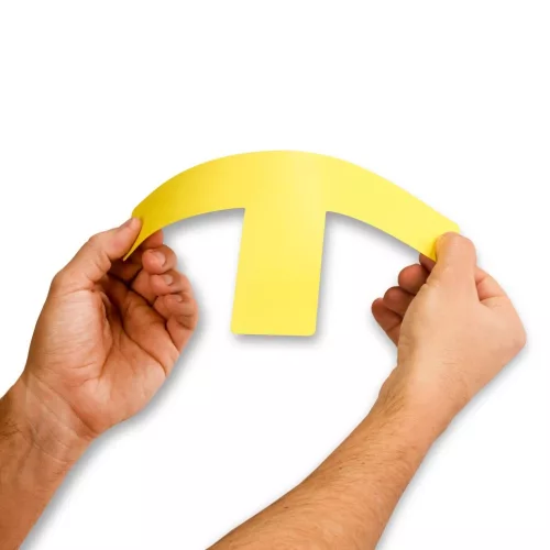 GEToolbox® Hosszú T Alakú Flexibilis padlójelölés 50mm SIGNAL KÉK RAL 5005