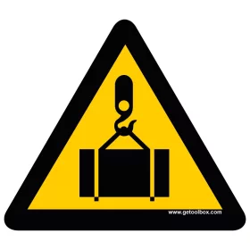   AVERTIZARE DE SARCINI SUSPENDATE!' SEMNUL DE PARDOSEALĂ 300 mm