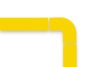 GEToolbox® TAPE CORNER FOR GET TAPES 50 mm GALBEN