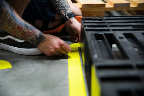 GEToolbox® TAPE CORNER FOR GET TAPES 50 mm ALBASTRU