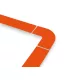 GEToolbox® colț de bandă pentru benzi GET 75 mm ORANGE