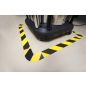 GEToolbox® Bandă de marcare a pardoselii 50mm x 50m ROȘU-ALB