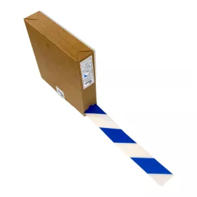   GEToolbox® Bandă de marcare a pardoselii 100 mm x 50 m ALBASTRU-ALBUMINII