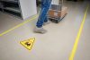 GEToolbox® Floor Marking Tape 100mm x 50m NEGRU
