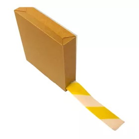   GEToolbox® Bandă de marcare a pardoselii 75mm x 50m GALBEN-Albastru