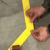 45° sarokelem padlójelölő szalaghoz 75 mm FEHÉR GEToolbox®