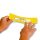 GEToolbox® FEREASTRA DE TEXT "Mini Cut-out" 100mm GALBEN
