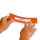 GEToolbox® FEREASTRA DE TEXT "Mini Cut-out" 75mm ORANGE