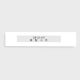 GEToolbox® FEREASTRA DE TEXT "Mini" 100mm ALB