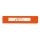 GEToolbox® FEREASTRA DE TEXT "Mini" 50mm ORANGE