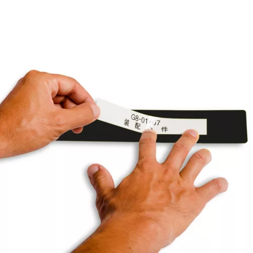 GEToolbox® FEREASTRA DE TEXT "Mini" 50mm NEGRU