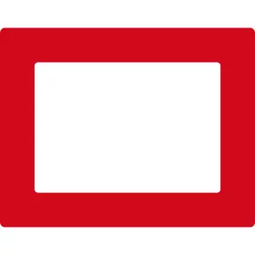 FEREASTRA DE TEXT "Plus" A4 ROȘU 