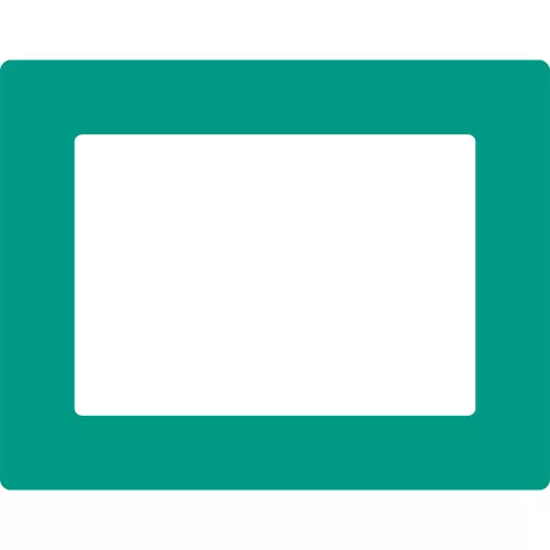 FEREASTRA DE TEXT "Plus" A4 VERDE