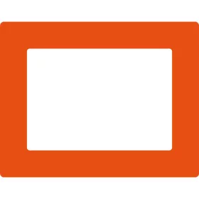 FEREASTRA DE TEXT "Plus" A4 ORANGE