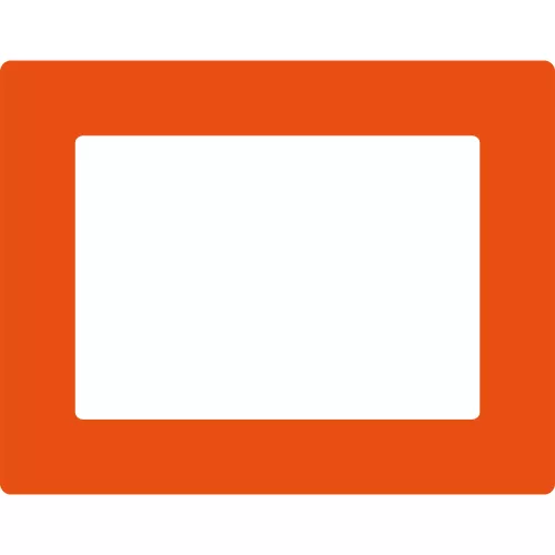 FEREASTRA DE TEXT "Plus" A4 ORANGE