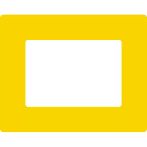 FEREASTRA DE TEXT "Plus" A5 GALBEN