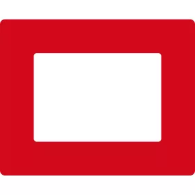 FEREASTRA DE TEXT "Plus" A5 ROȘU 