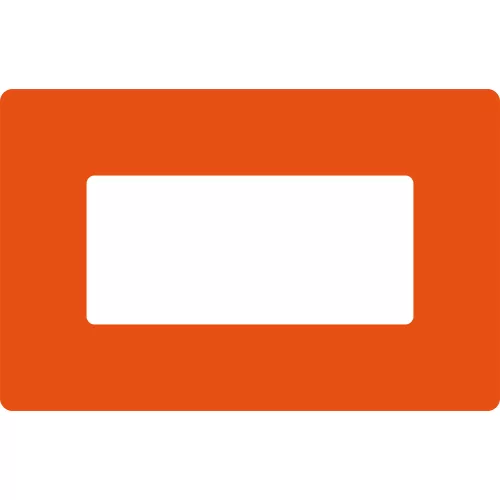 FEREASTRA DE TEXT "Plus" 1/3 A4 ORANGE