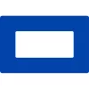 GEToolbox® Fereastră de etichetare pentru marcare podea "Plus" 1/3 A4 SIGNAL ALBASTRU RAL 5005