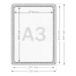 GEToolbox® Rama de mesaje A3 ALB