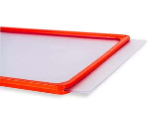 GEToolbox® Rama de mesaje A4 TRANSPARENT