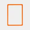 GEToolbox® Rama de mesaje A5 PORTOCALIU