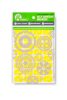 GEToolbox® Markere de Masă L-forma 5 mm ALB
