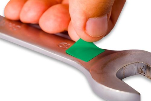 GEToolbox® Markere de Masă CVADRANT-forma 15 mm roșu