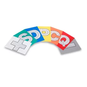 GEToolbox® SQDC DAILY MONITOR LETTERĂ "+" A3 ALB