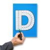 GEToolbox® SQDC DAILY MONITOR LETTERĂ "+" A4 NEGRU