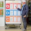GEToolbox® SQDC DAILY MONITOR LETTERĂ "+" A4 NEGRU