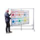GEToolbox® Masa de producție pivotantă L Dimensiune Lean Tubular