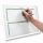 GEToolbox® "Lite" suport de documente decupat A4 ALB