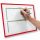 GEToolbox® "Lite" suport de documente decupat A3 ROȘU