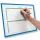 GEToolbox® "Lite" suport de documente decupat A4 ALBASTRU