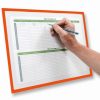 GEToolbox® "Lite" suport de documente decupat A4 ORANGE